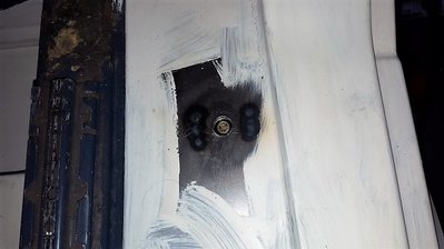 Gurtaufnahme vom Radkasten