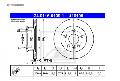 T3 Syncro Bremsscheibe