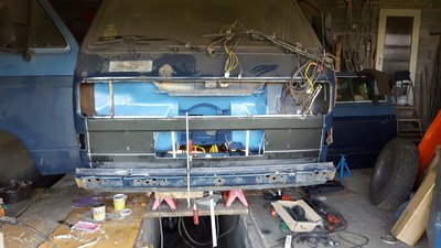 Frontblech fertig vorbereitet