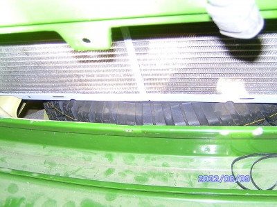 Kühlerunterkante und 205/80 AT-Reifen
